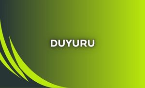 1 Ocak - 31 Aralık 2025 Dönemi İşletme Projesi